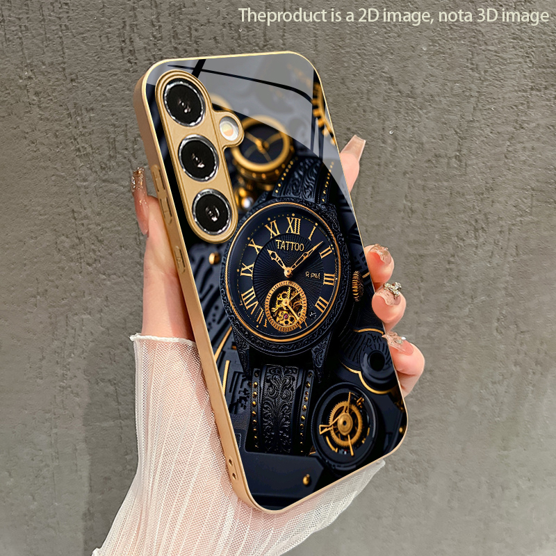 Watches & Jewelry Repair Center New York Reviews - 機械式ゴールドウォッチパターン2Dスマホケース Samsung S26 S25 S24 S23