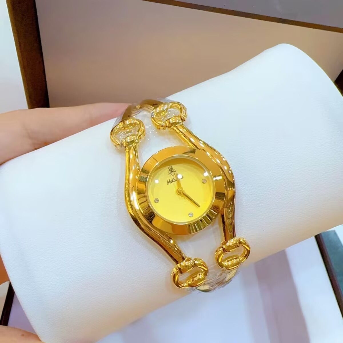 Jewelry Watches & Accessories - 新しいフランスドバイ 24 K ゴールドメッキ腕時計ウェディングパーティージュエリーギフト恋人のための YY10748