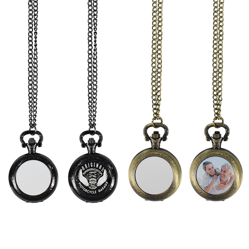 カスタムヴィンテージメタル懐中時計ペンダントネックレス クラ - Jewelry Watches & Accessories のレビューと価格
