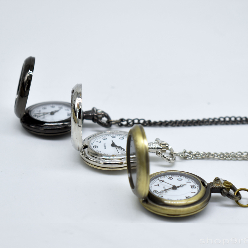 カスタムヴィンテージメタル懐中時計ペンダントネックレス クラ - Jewelry Watches & Accessories のレビューと価格