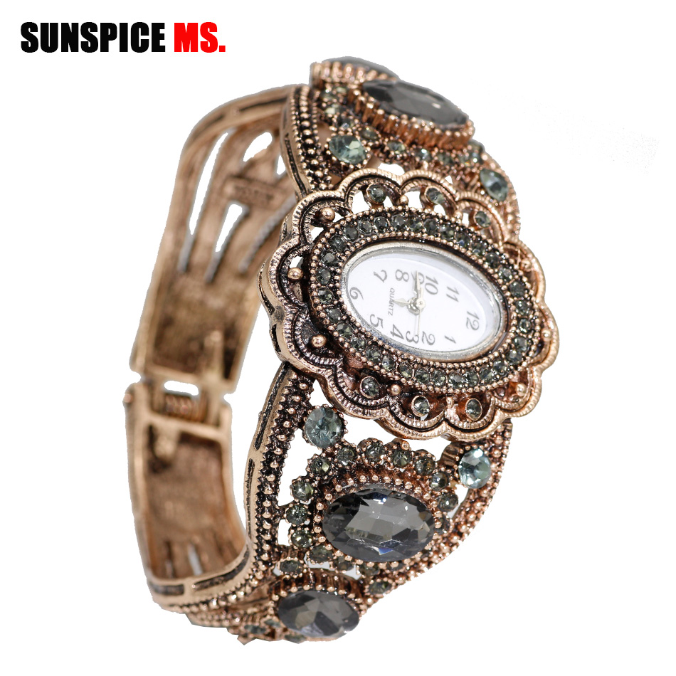 SUNSPICE-MSクォーツ腕時計レトロビンテージ · ウ - Indian Jewelry Watches のレビューと価格