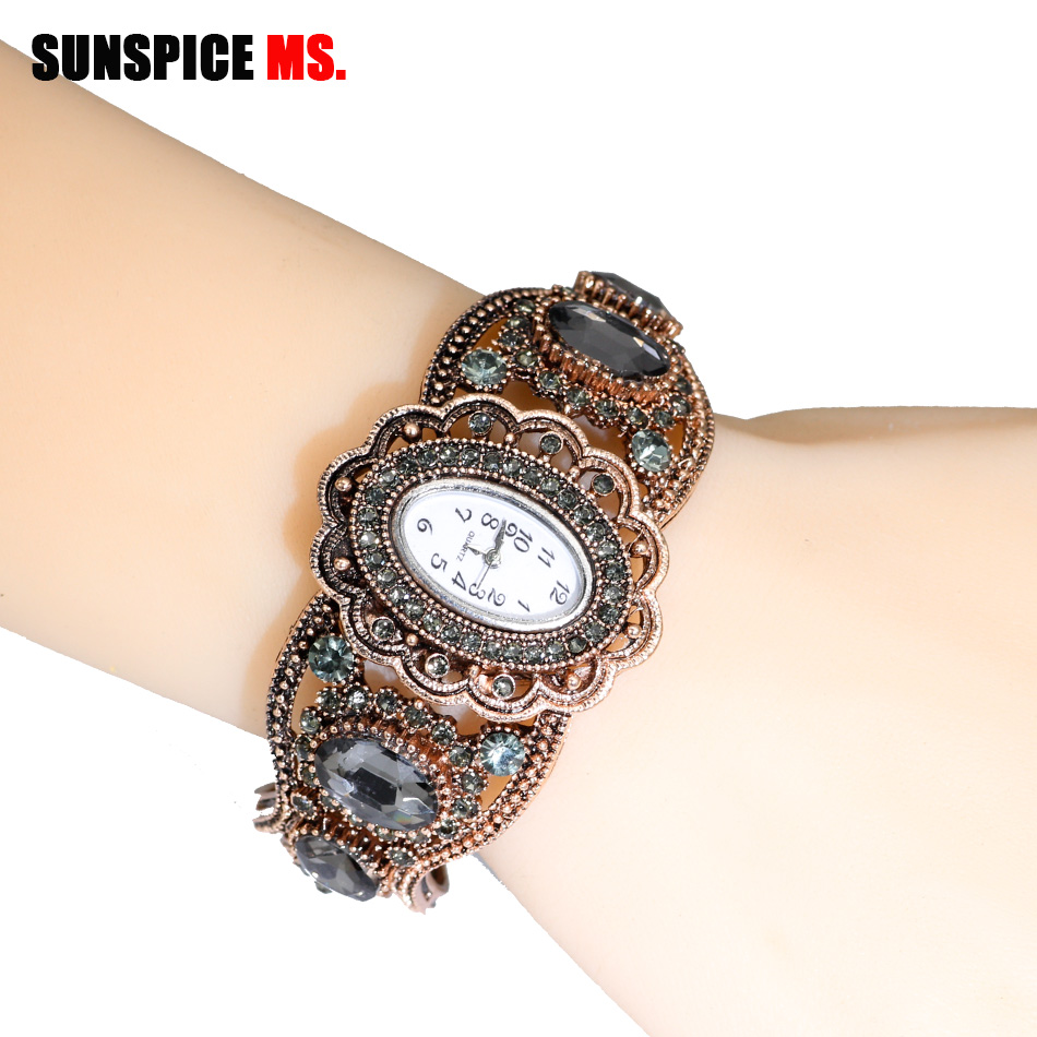 SUNSPICE-MSクォーツ腕時計レトロビンテージ · ウ - Indian Jewelry Watches のレビューと価格