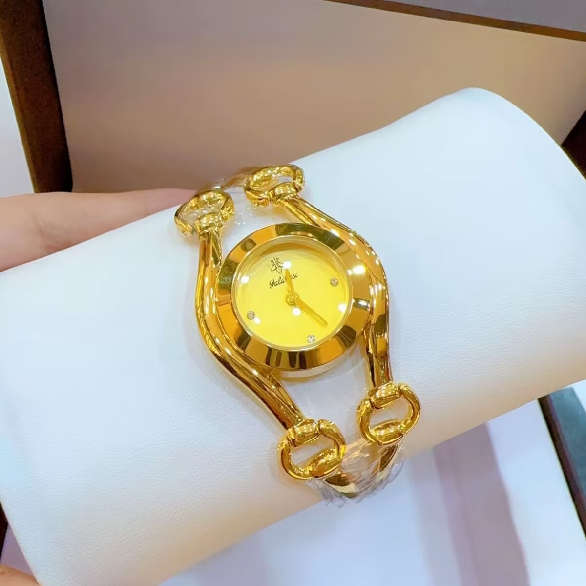 新しいフランスドバイ 24 K ゴールドメッキ腕時計ウェディ - Jewelry Watches & Accessories のレビューと価格