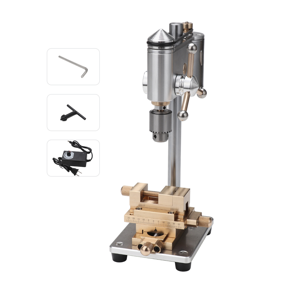 ミニテーブルドリル マイクロベンチドリル 0.3-4mm 精 - Watches & Jewelry Repair Center New York Reviews のレビューと価格
