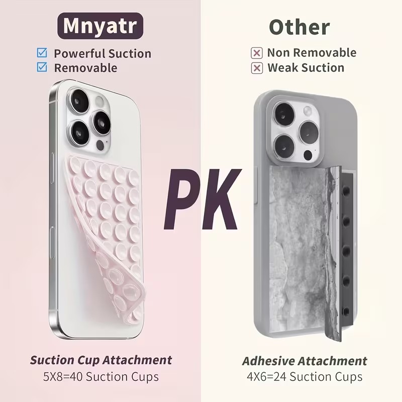 2個パック シリコン製吸盤式スマホホルダー – 角度調整可能 - Watches & Jewelry Repair Center New York Reviews のレビューと価格