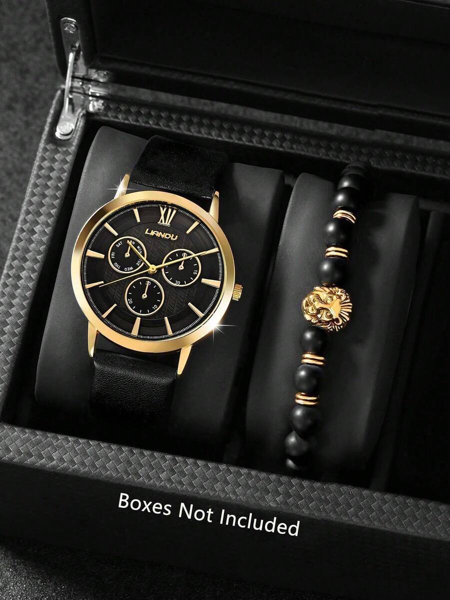 LIANDU LIANDU 1セット メンズファッションカジ - Jewelry Watches & Accessories のレビューと価格
