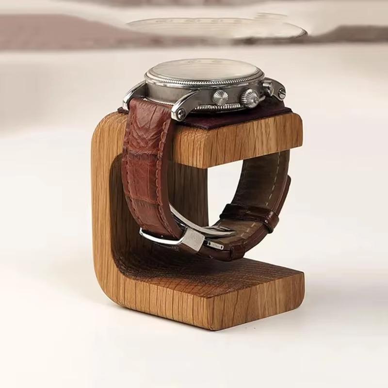 装飾的な無垢材の腕時計スタンド、ブレスレット、指輪、腕時計、 - Jewelry Watches & Accessories のレビューと価格